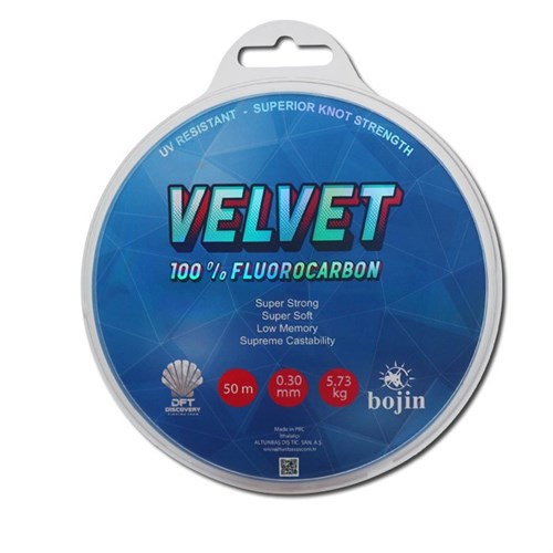 BOJIN Velvet Fluorocarbon 50 m 0.30 mm Misina