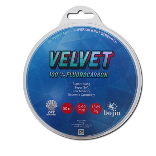 BOJIN Velvet Fluorocarbon 50 m 0.60 mm Misina
