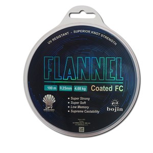 BOJIN Flannel Fluorocarbon100 m 0.25 mm Misina