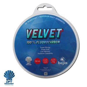 BOJIN Velvet Fluorocarbon 50 m 0.25 mm Misina