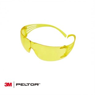 PELTOR 3M Securefit 203 Sarı Atış Gözlüğü